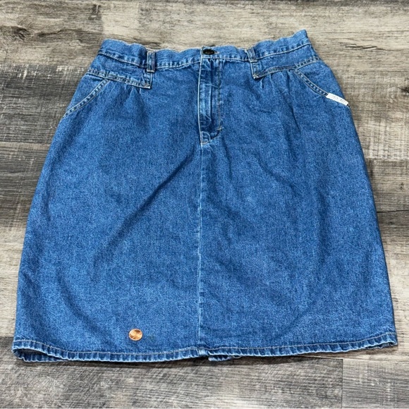 Cherokee Vintage Denim Midi-Skirt, pre-loved condition - Picture 15 of 15